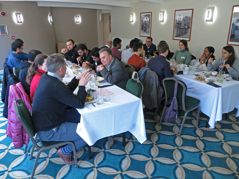 Lunch in Keele Hall's Terrace Restaurant