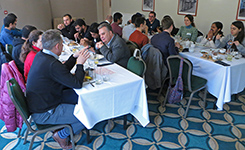 Lunch in Keele Hall's Terrace Restaurant